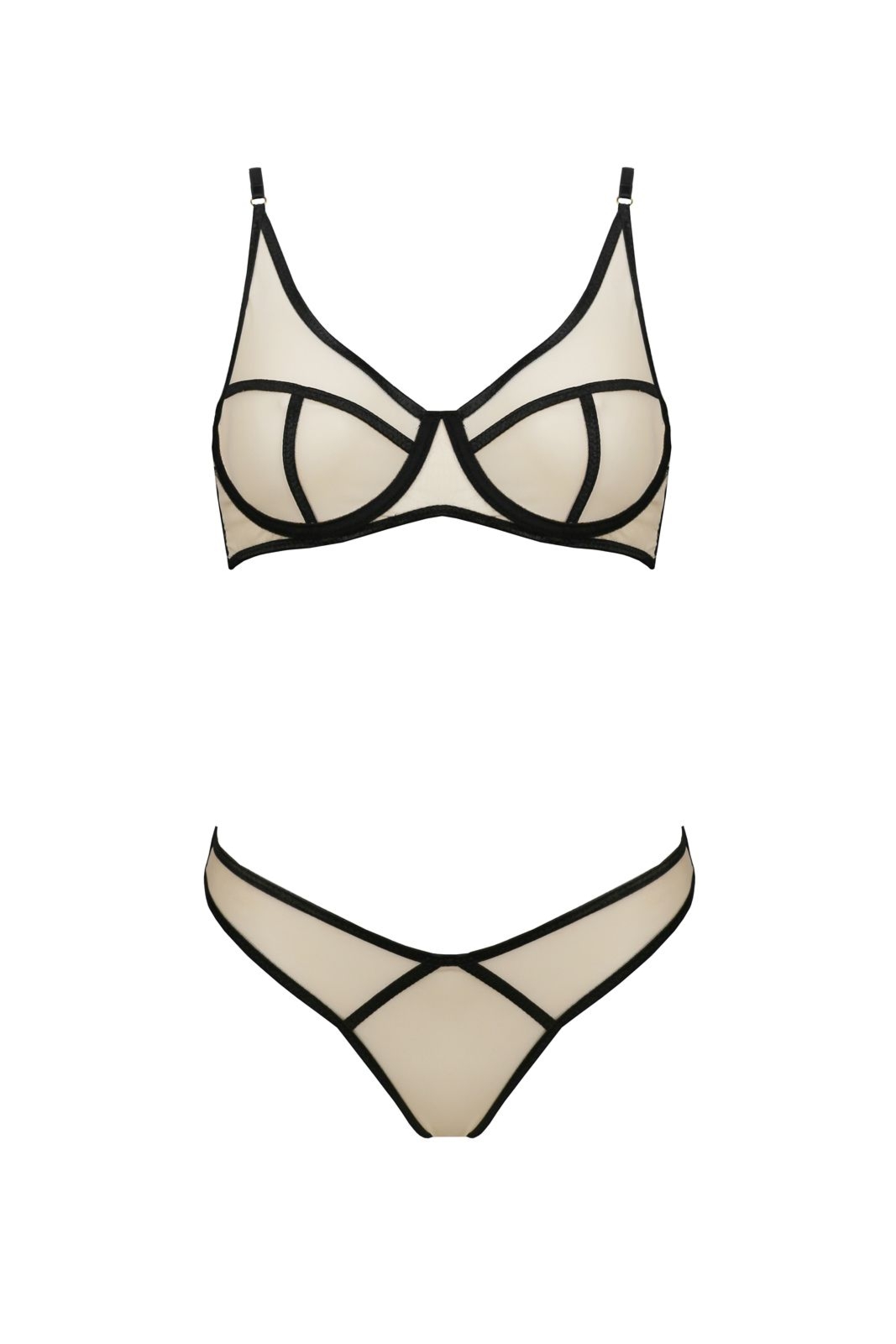 Komplet bielizny - SERARA SET beige