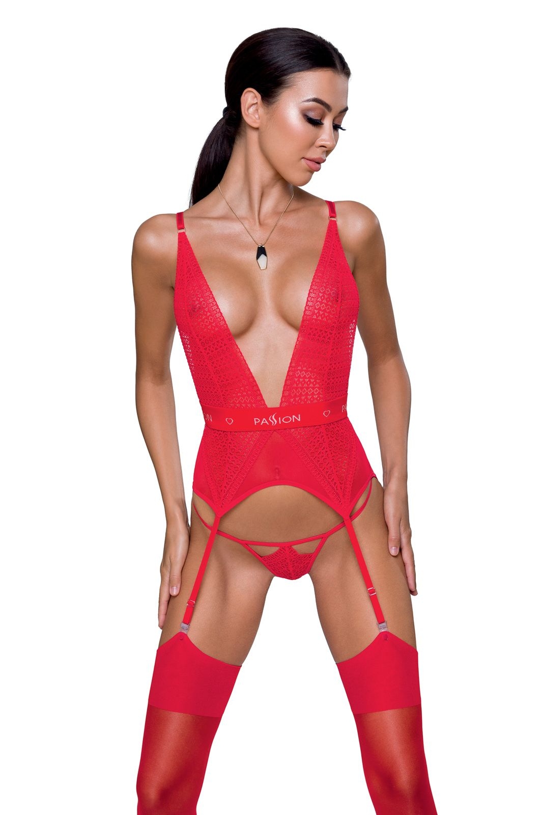 MIRAJANE CORSET red XXL/XXXL
