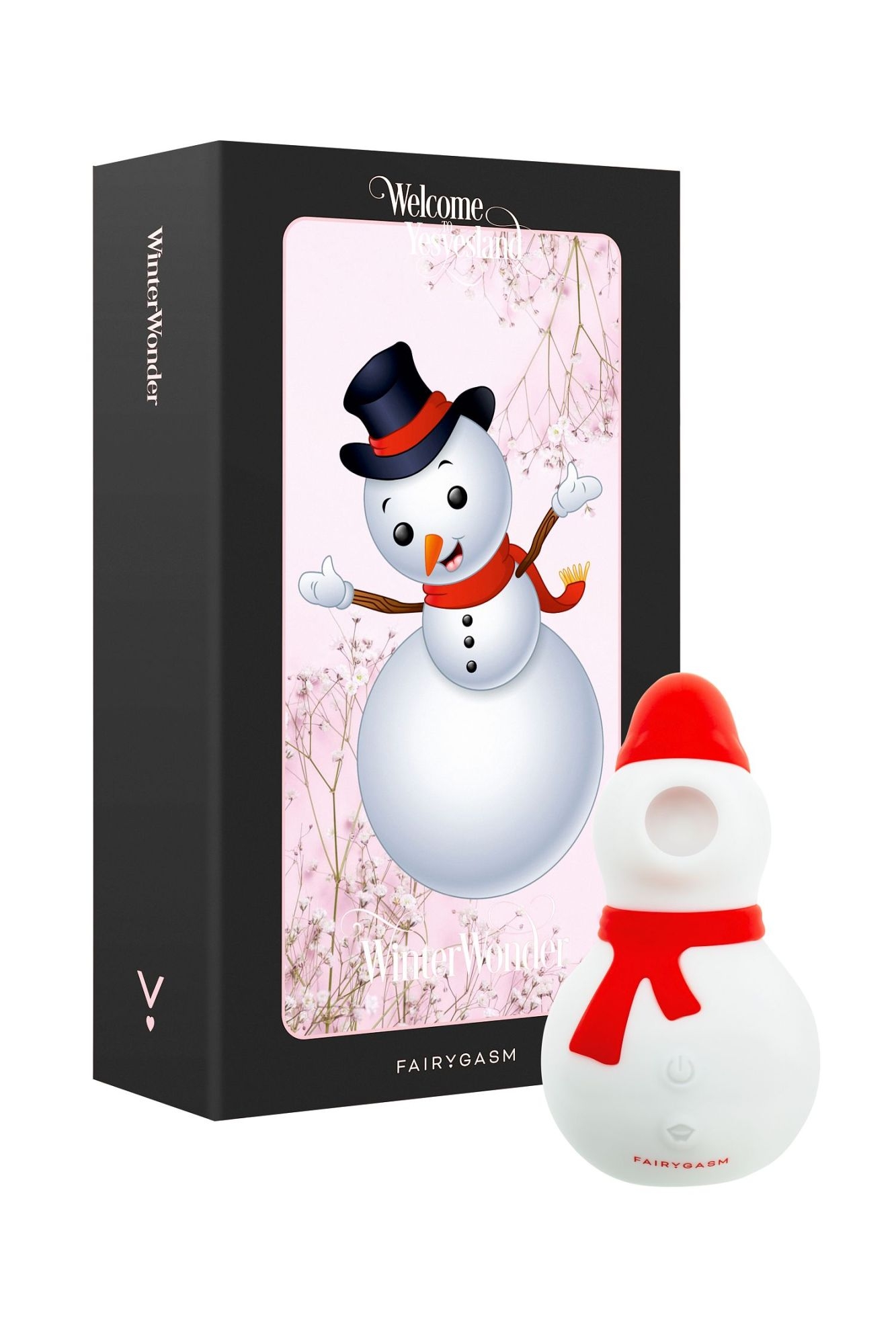 Wibrator SnowMan biały