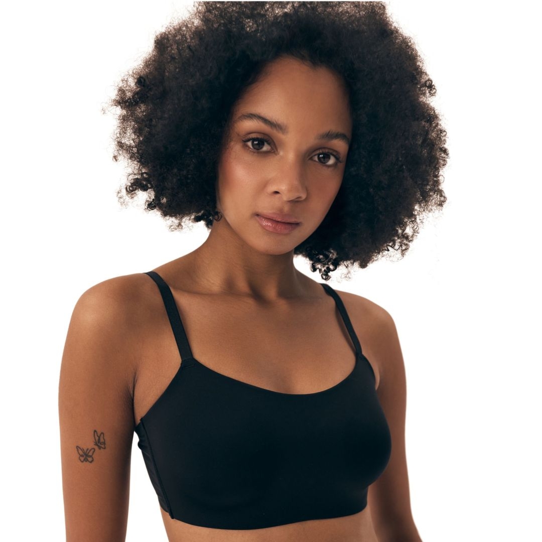 Biustonosz top Bass 42851 czarny