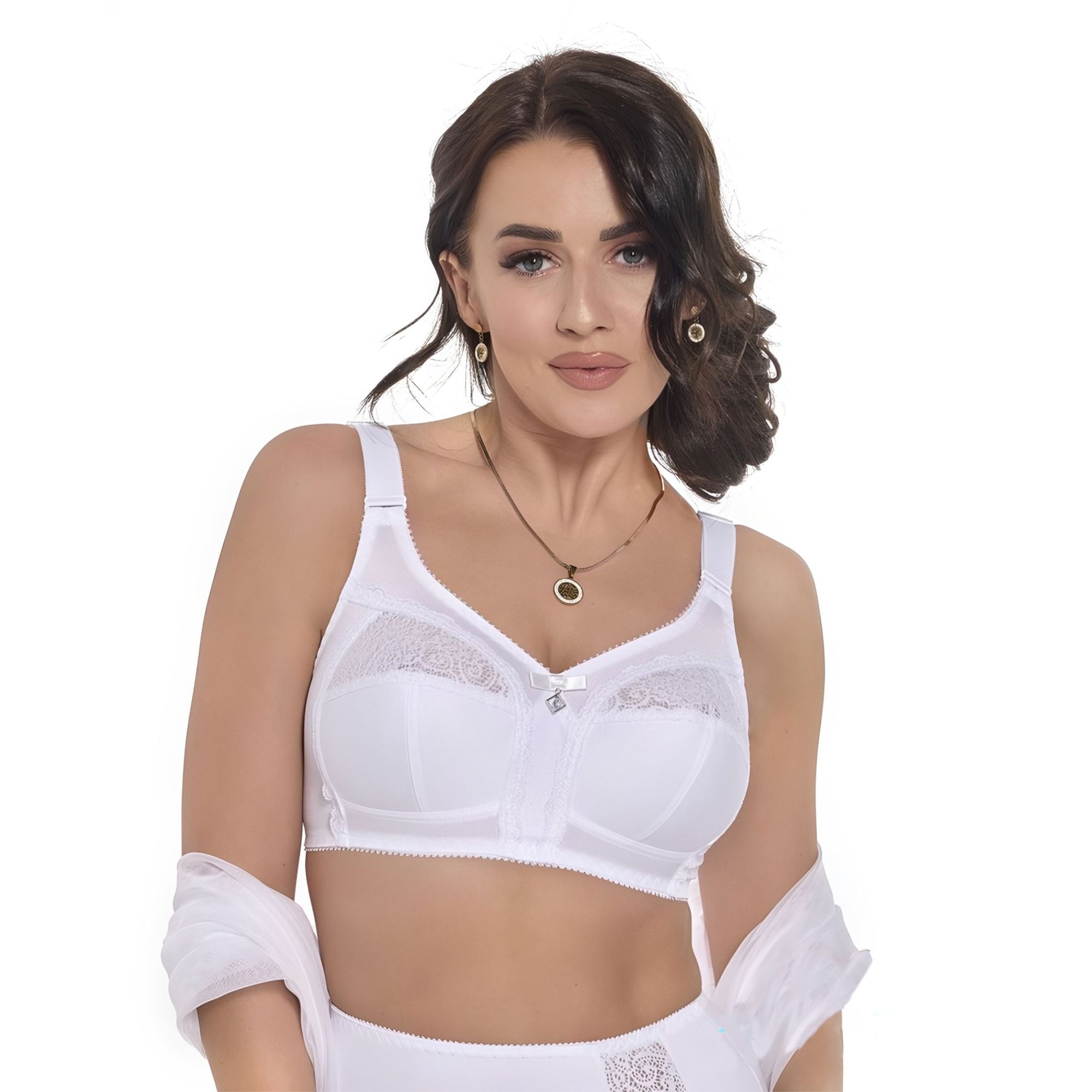 Biustonosz Irena SO 585 biały