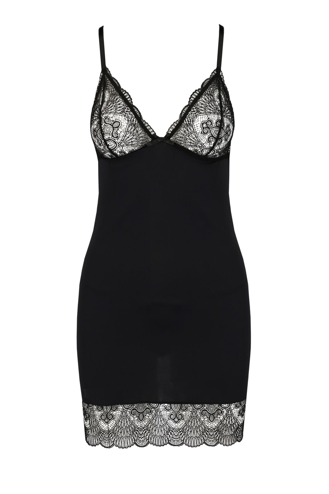 Koszulka nocna - ALINA CHEMISE black