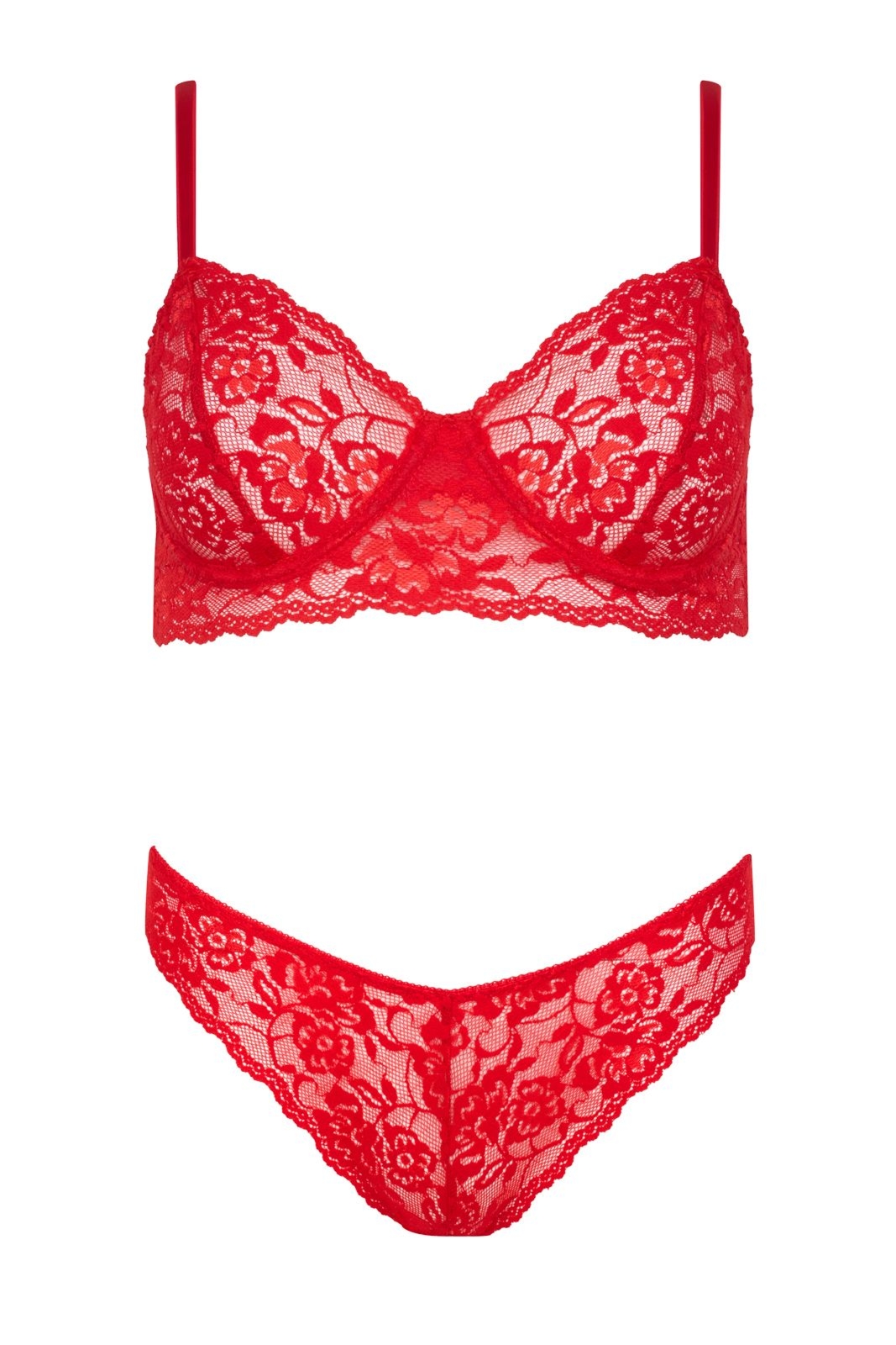 Komplet bielizny - DENELIA SET red