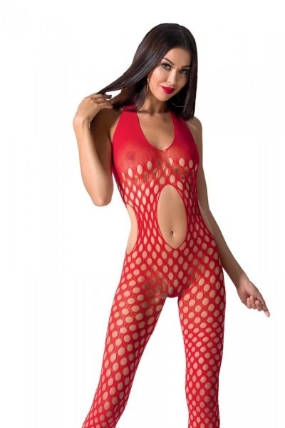 BS065 Bodystocking Czerwony