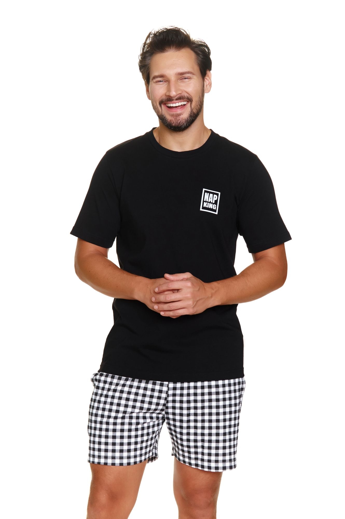 Piżama męska PMB 7214 czarna