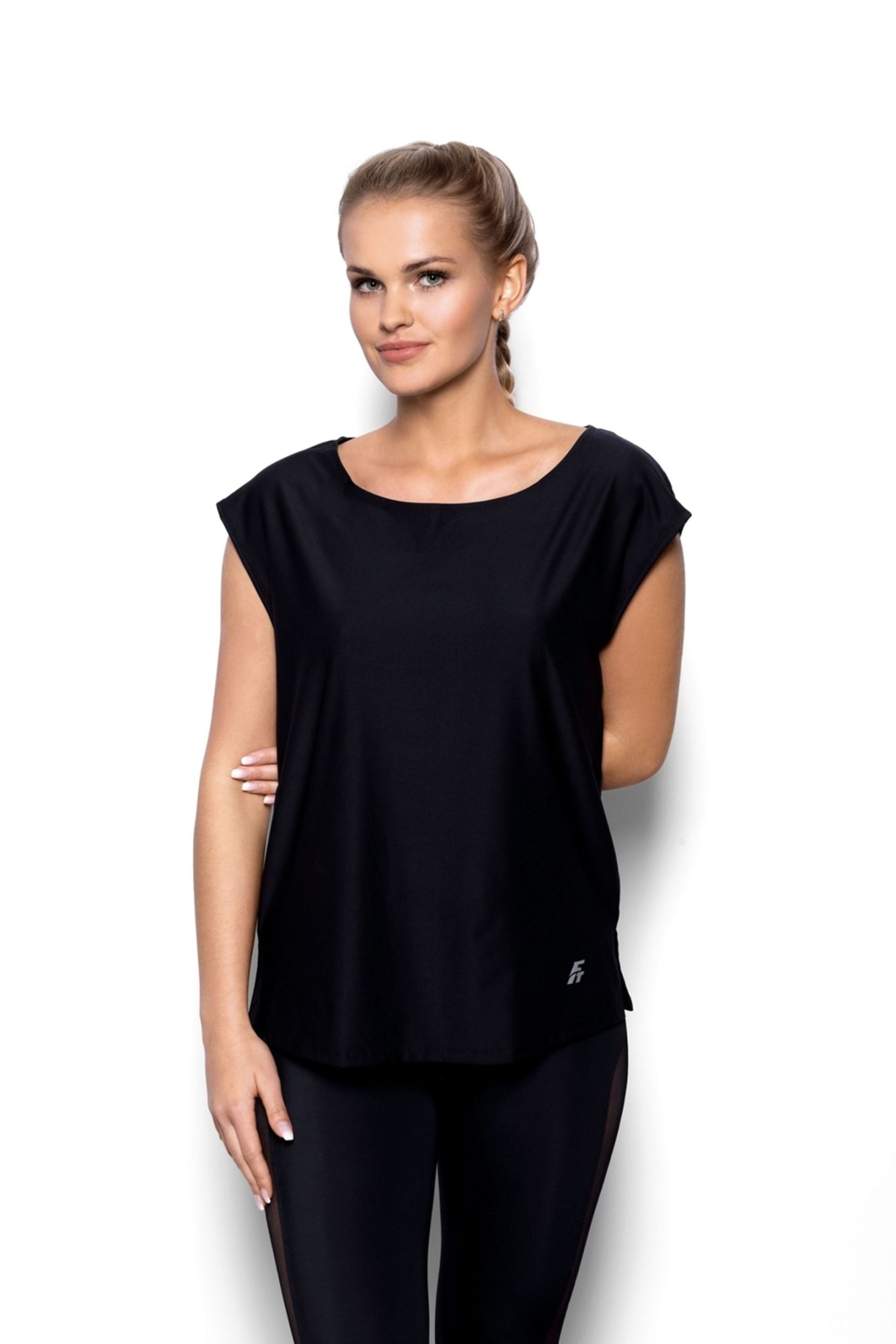 Koszulka fit Aida czarna