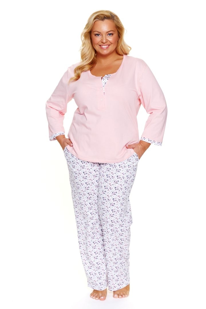 Piżama damska PB 7324 sweet pink plus