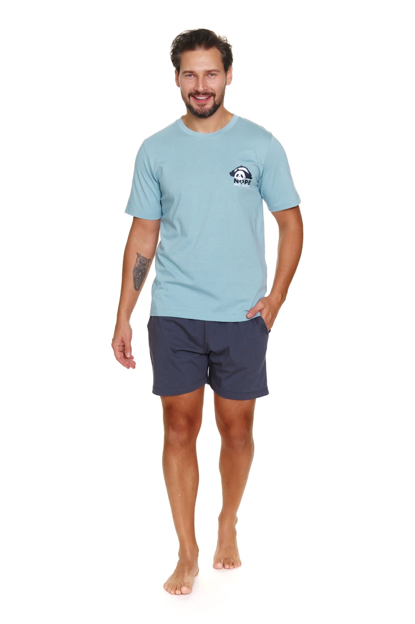 Piżama męska PMB 7232 ice blue