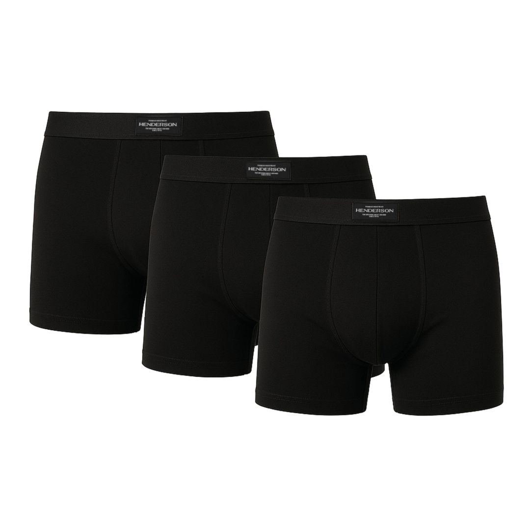 Bokserki Main 42971 k001 3-pak czarne
