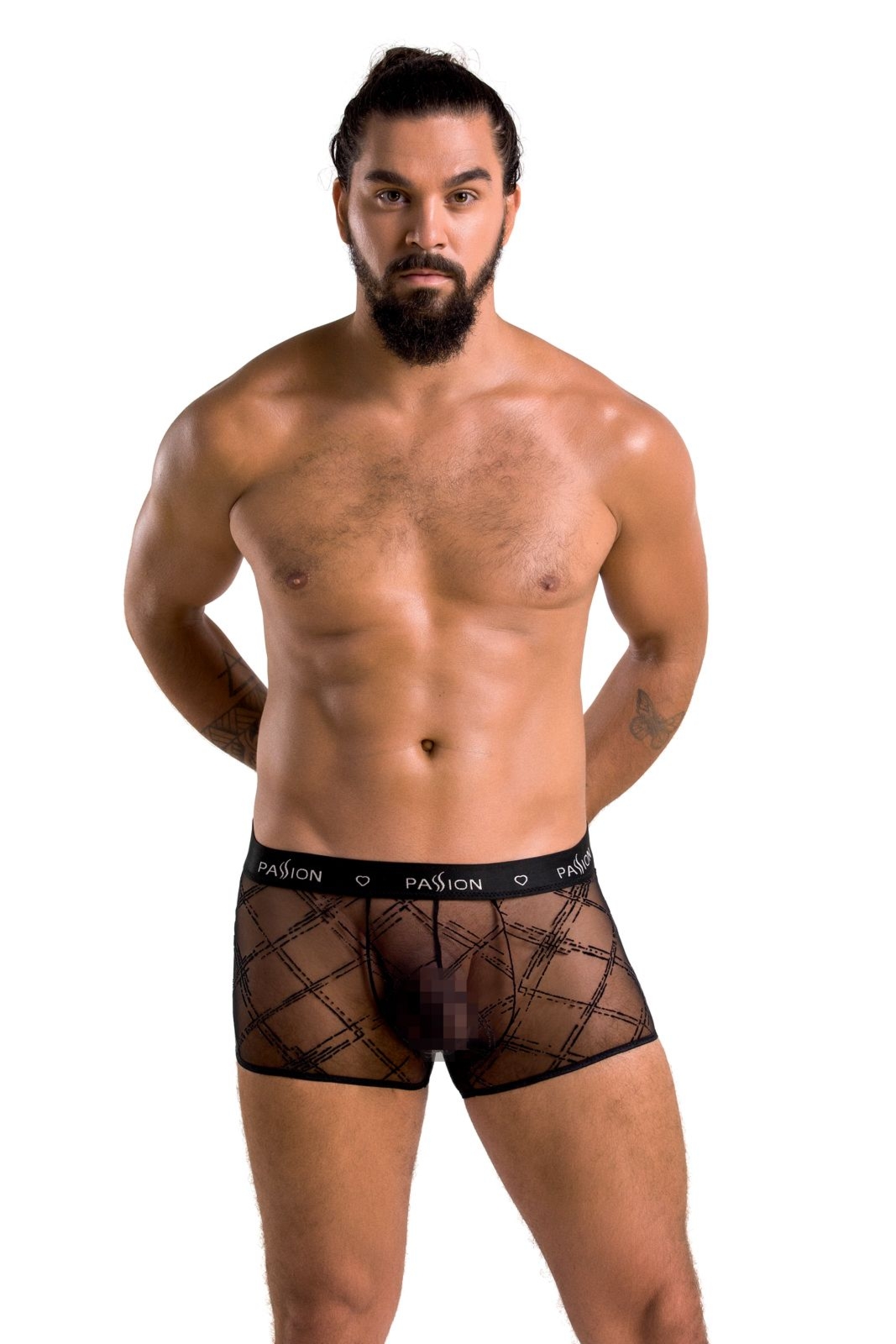 Mskie bokserki - 032 SHORT JAMES black