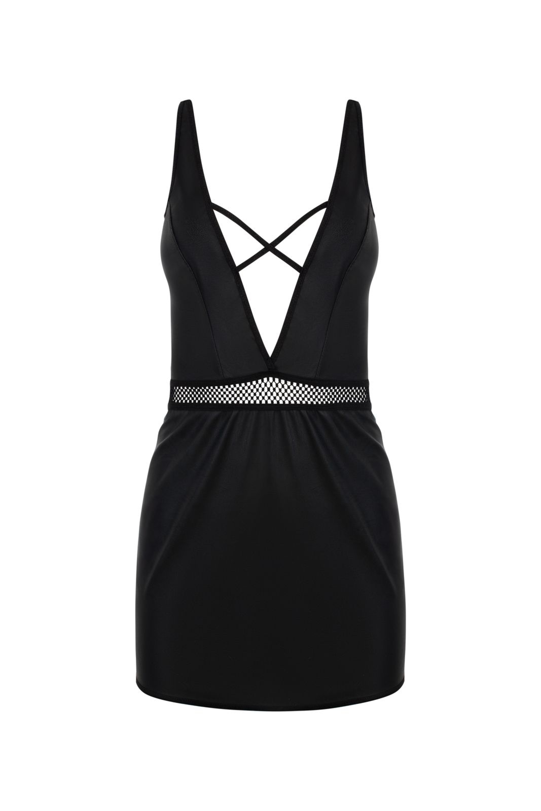 Koszulka damska nocna - KRISTEEN CHEMISE black