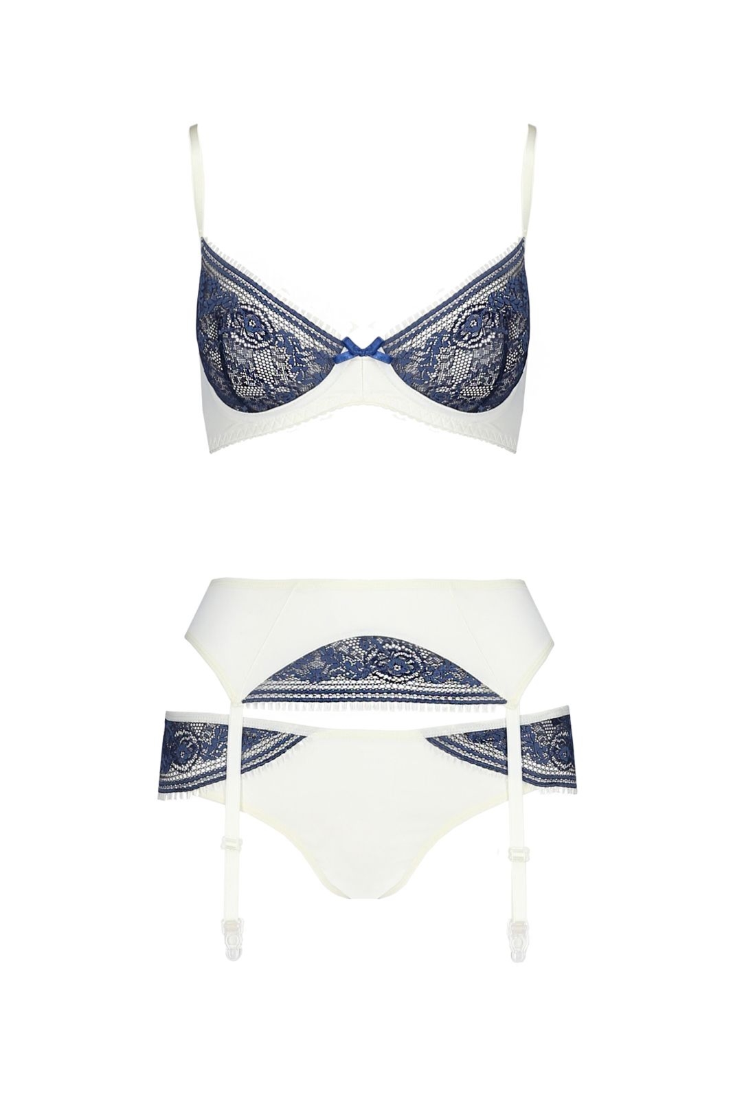 Komplet bielizny - IVONE SET ecru