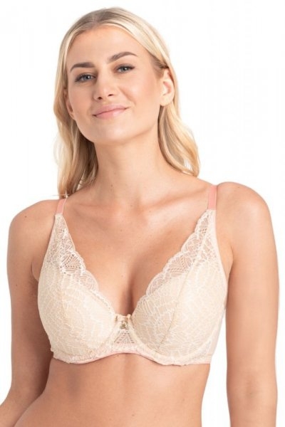 Samanta Charlotte A475 beowy biustonosz push-up