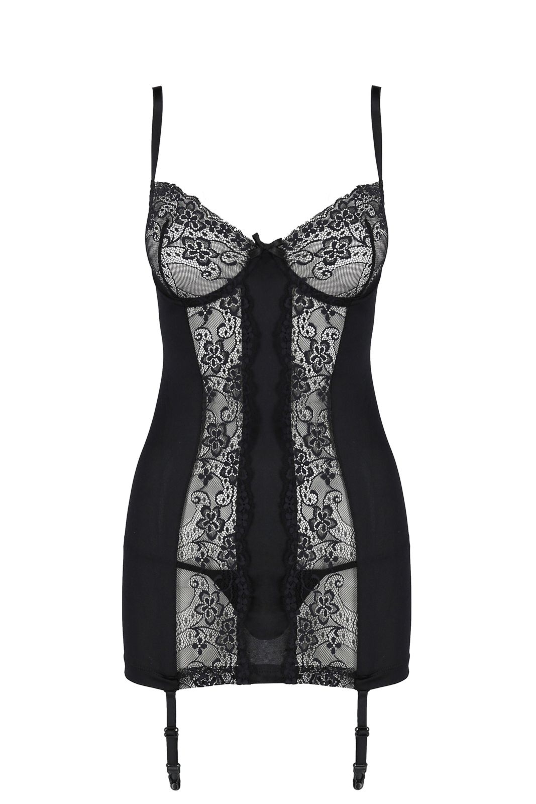 Koszulka nocna - AYA CHEMISE black
