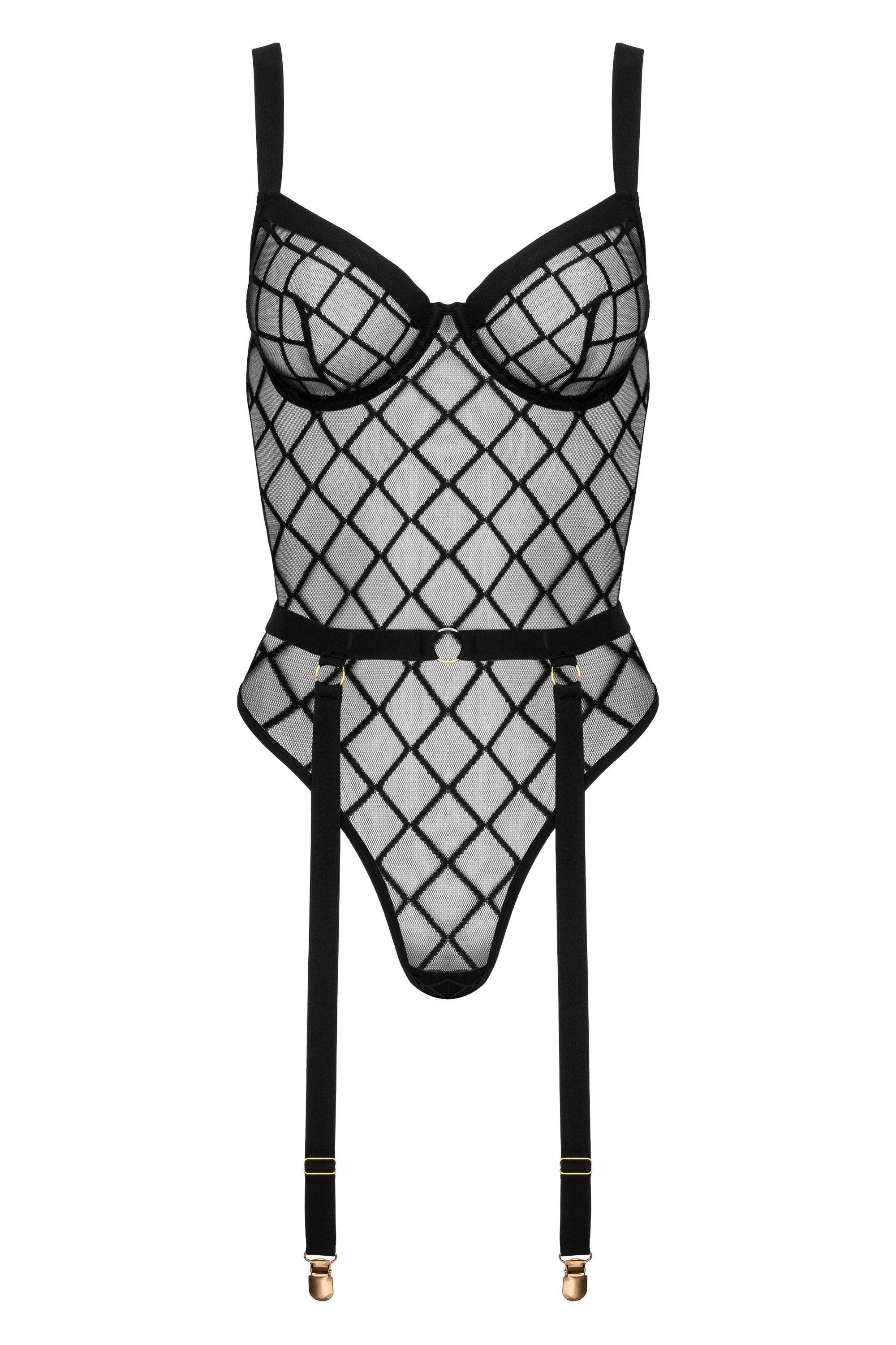 Body damskie - BD105 body black