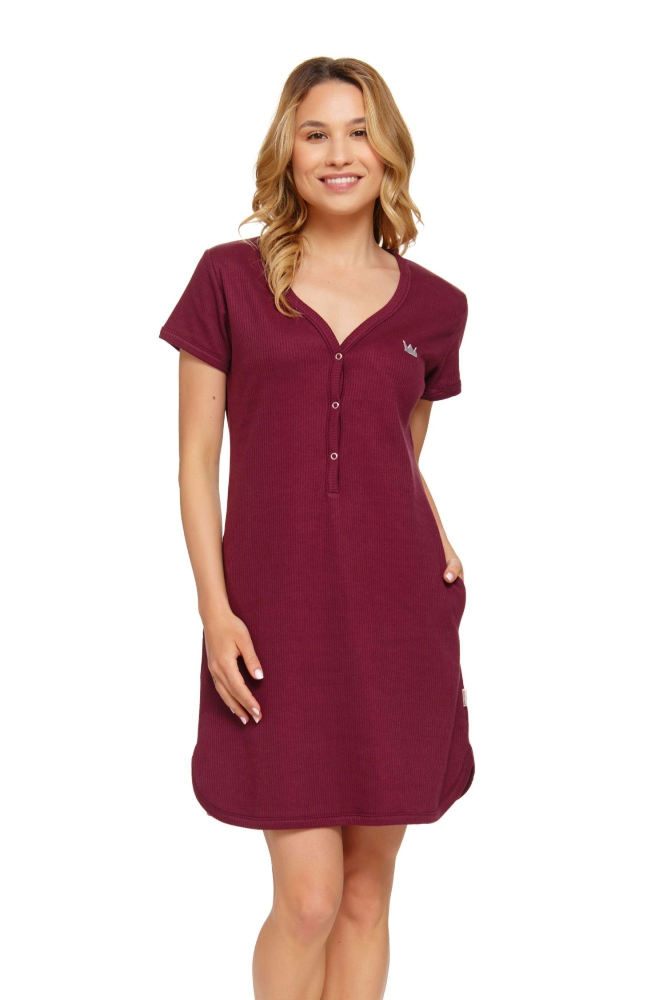 Koszula nocna TCB 4115 sangria