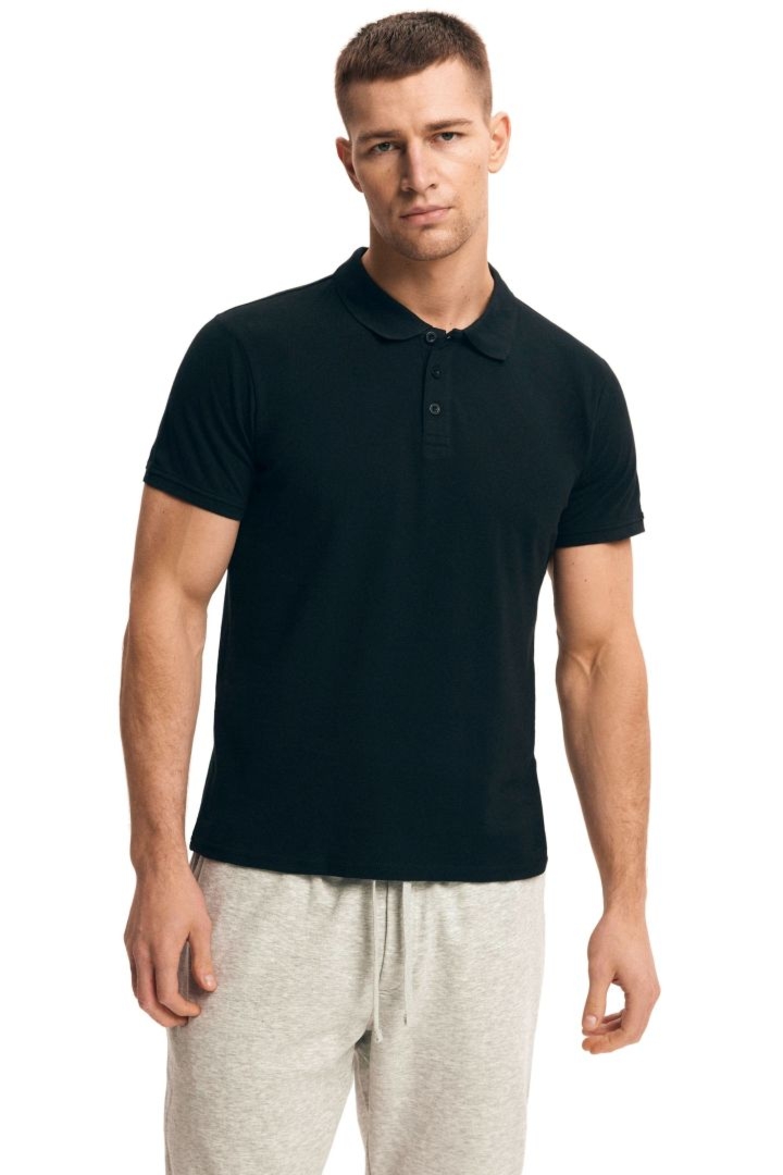 Koszulka polo Mile 43025 czarna