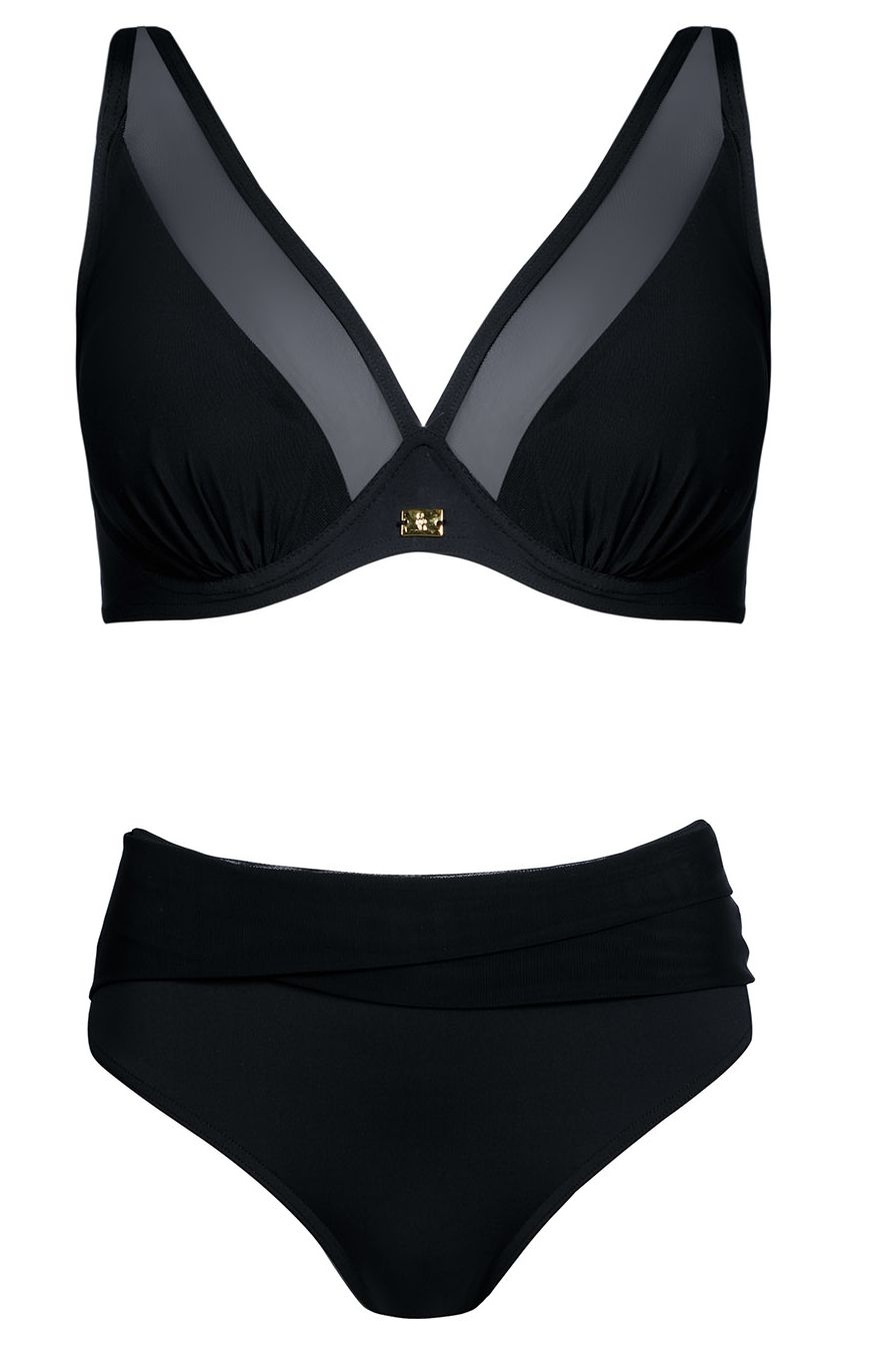Strój kąpielowy Fashion36 115V36 19 czarny