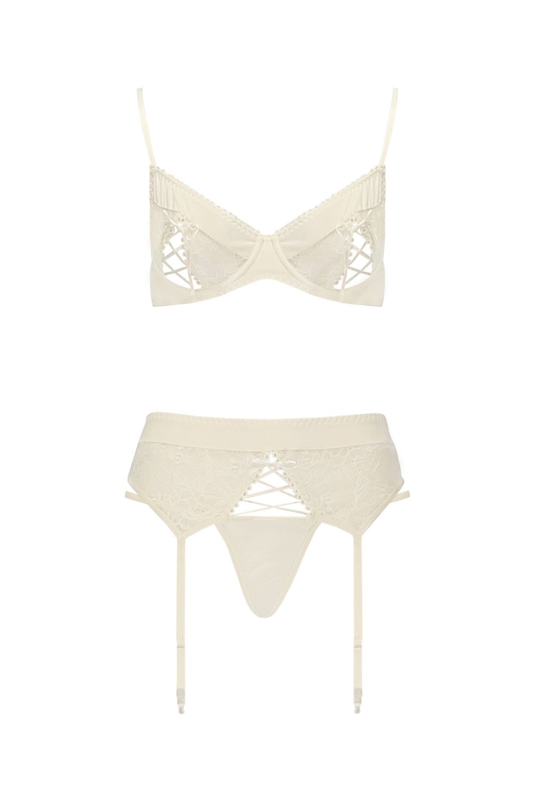 Komplet bielizny - BIANCA SET ecru