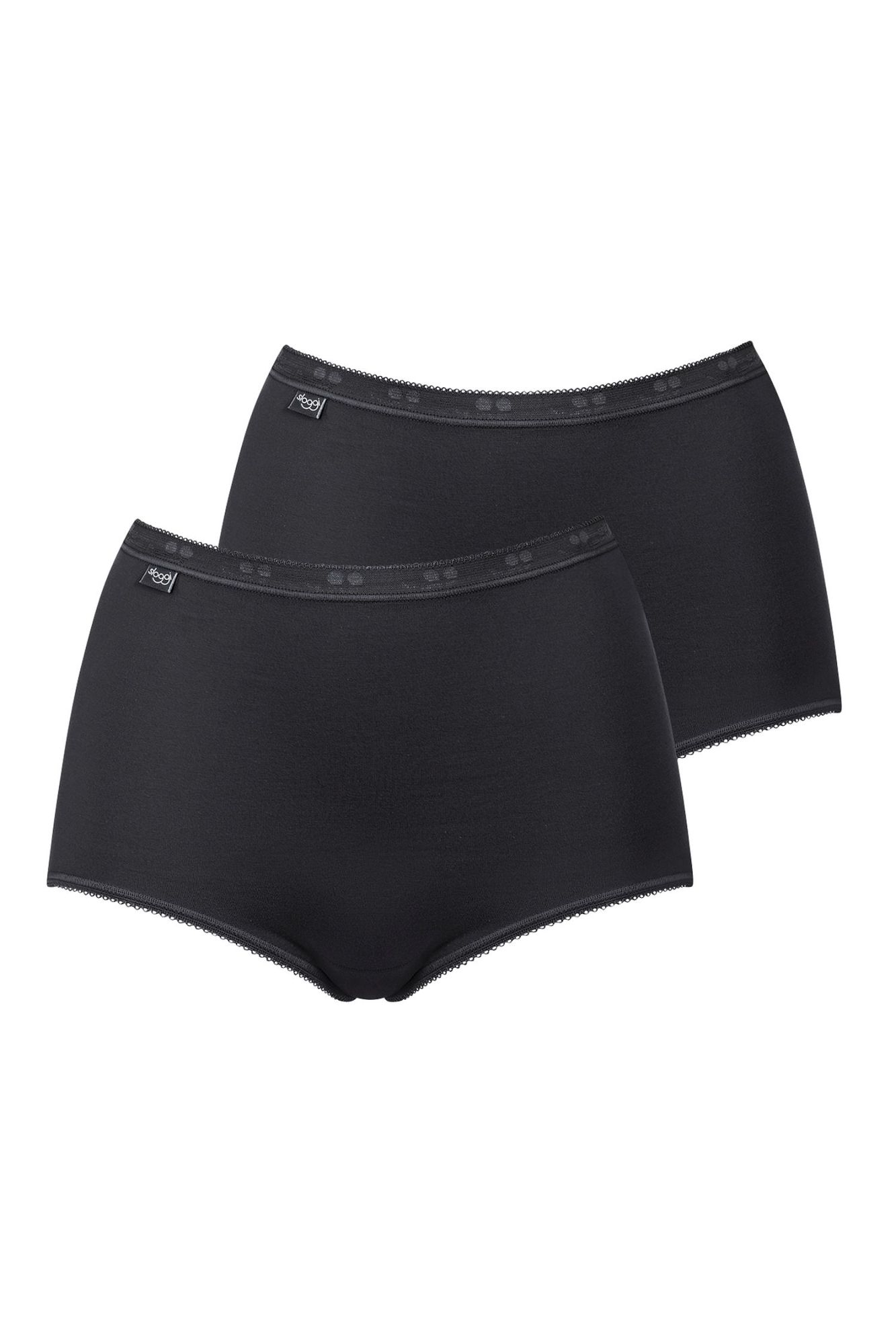 Figi Basic Maxi 2-pak czarne