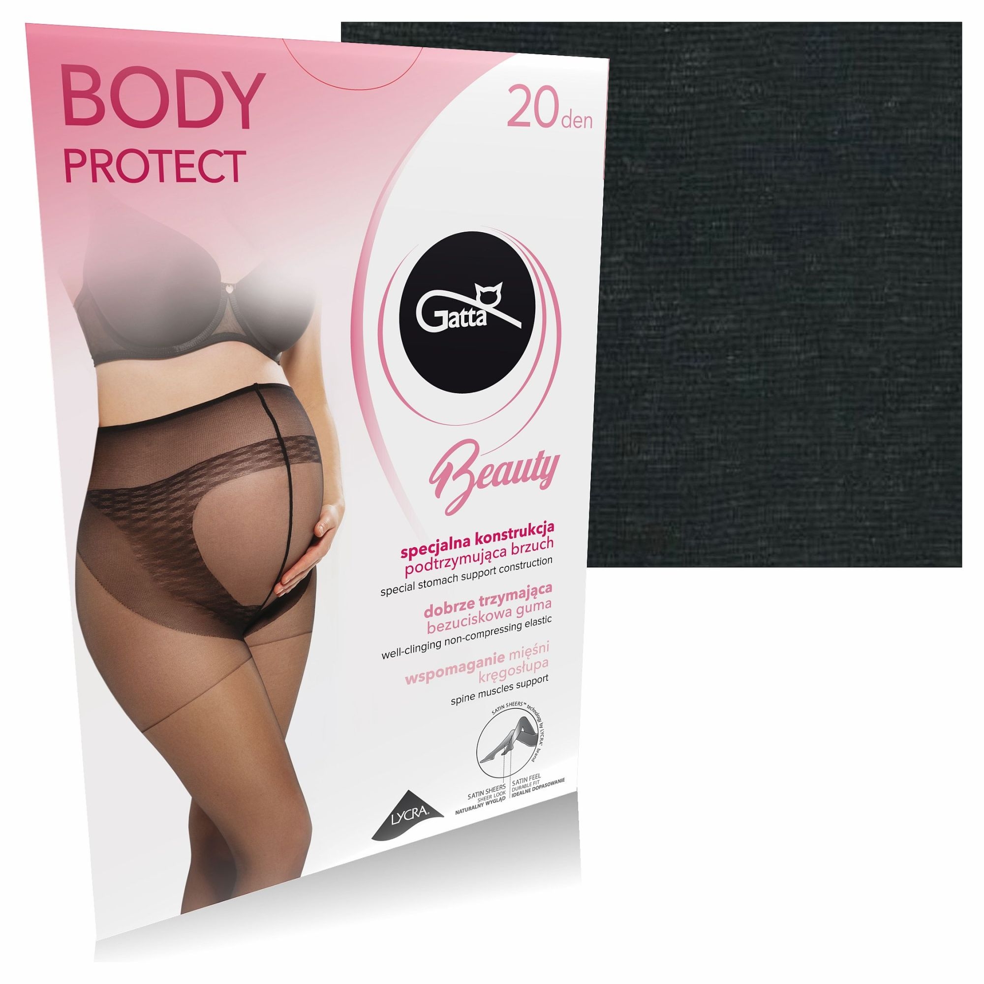 Rajstopy body protect 20 den nero