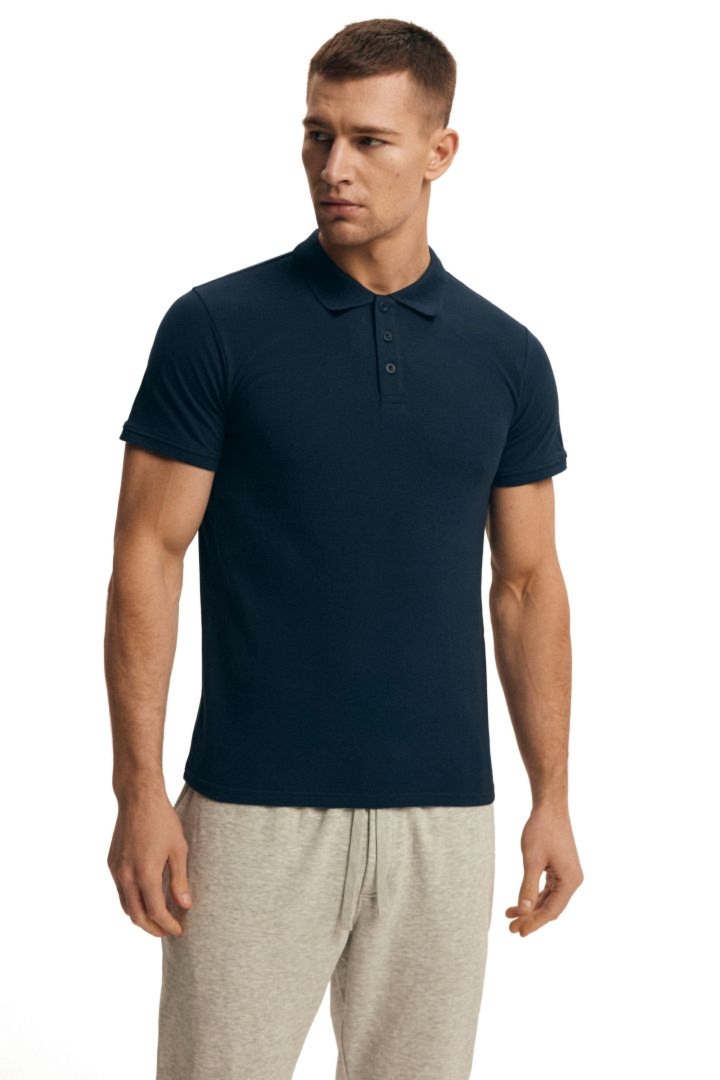 Koszulka polo Mile 43025 granat
