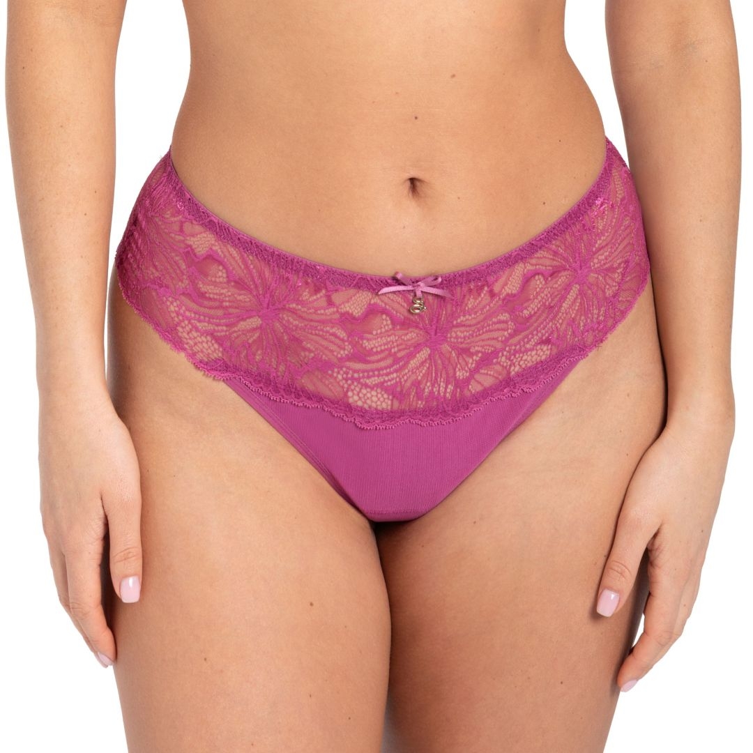 Figi stringi Mila C400 malinowe