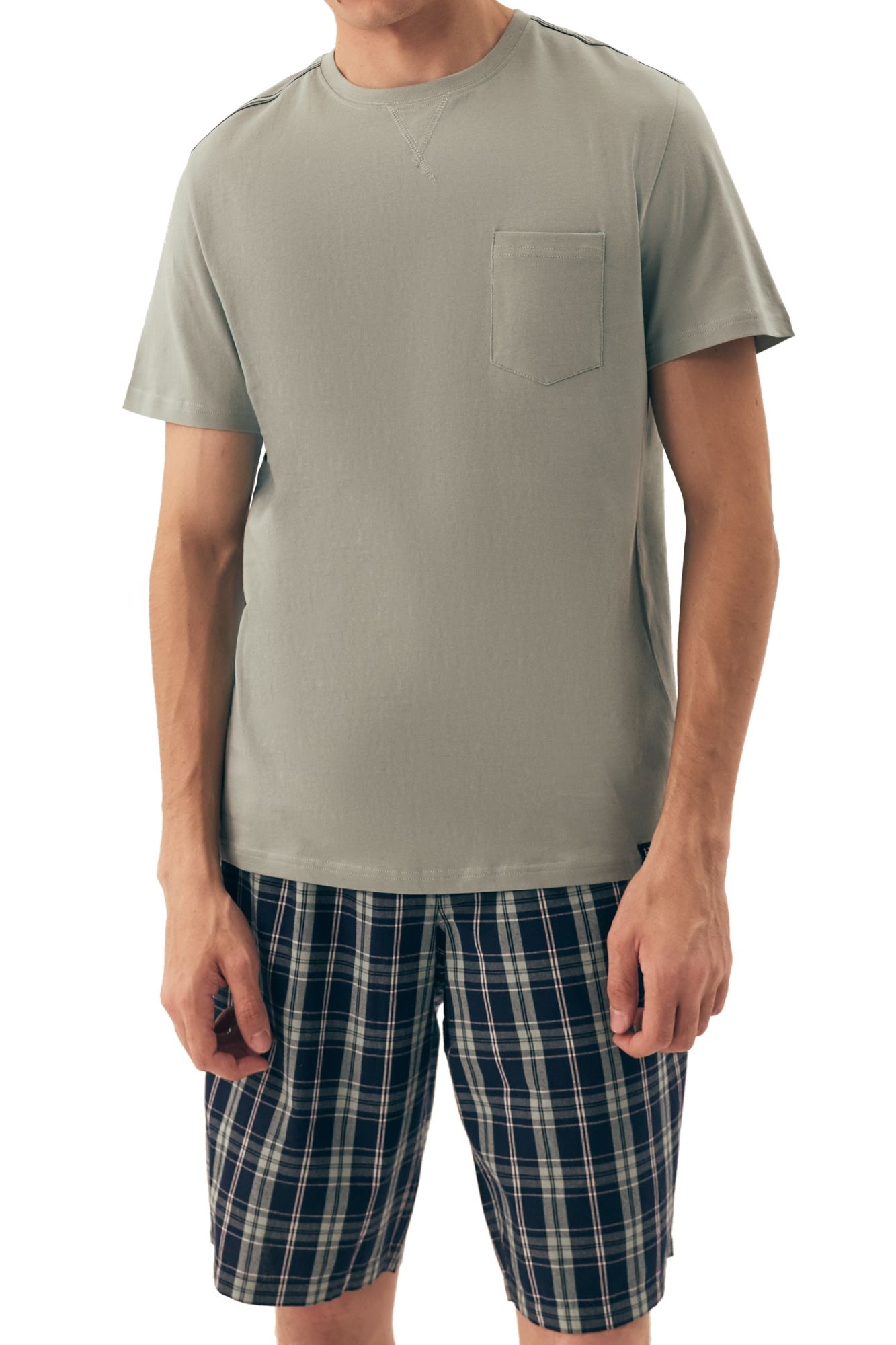 Piżama męska Dexter 42617 jasnozielona