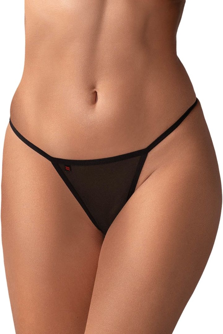 Figi stringi Luiza czarne