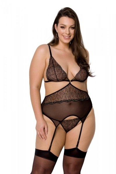 Passion Amberly Gorset Plus Size