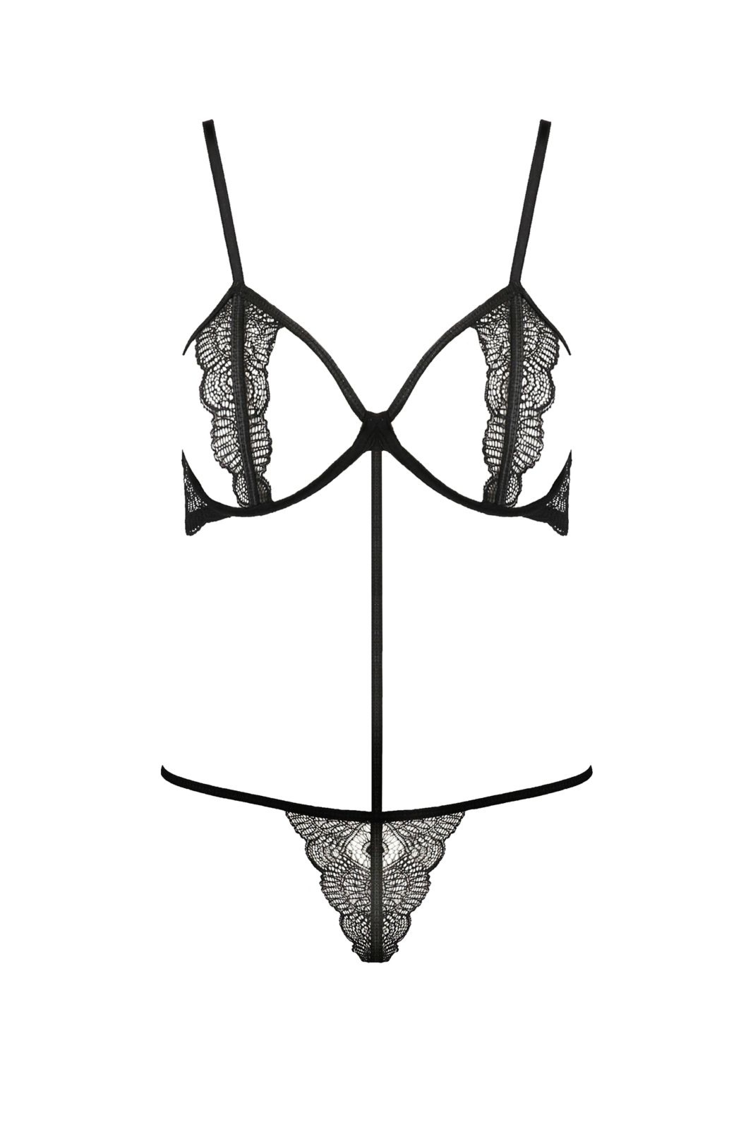 Komplet bielizny dwucz�ciowy - QUENTRIS BIKINI black