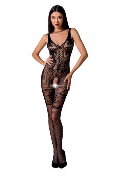 BS069 Bodystocking Czarny