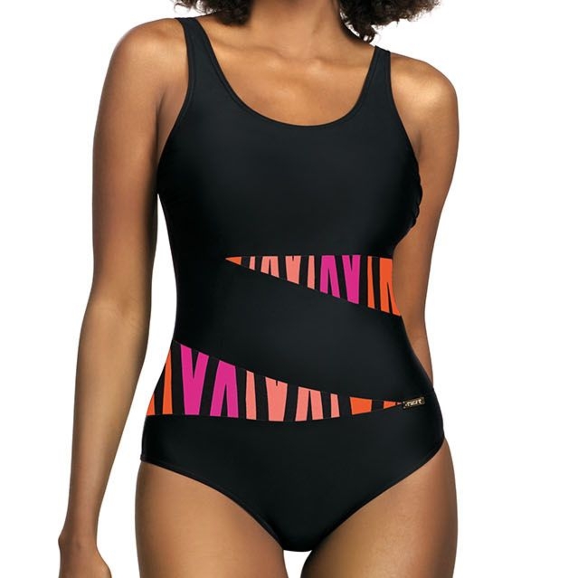 Str�j k�pielowy skj Fashion sport S36 20 czarny
