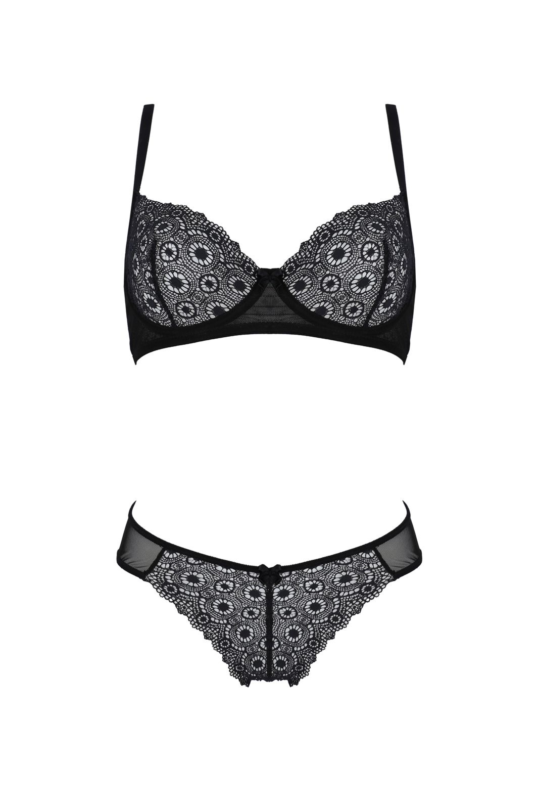 Komplet bielizny dwucz�ciowy - ZINNIA BIKINI black