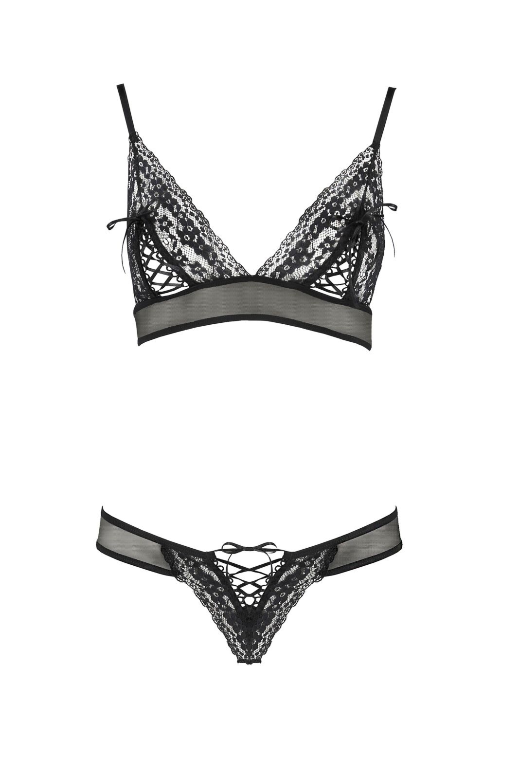 Komplet bielizny - ERZA SET black