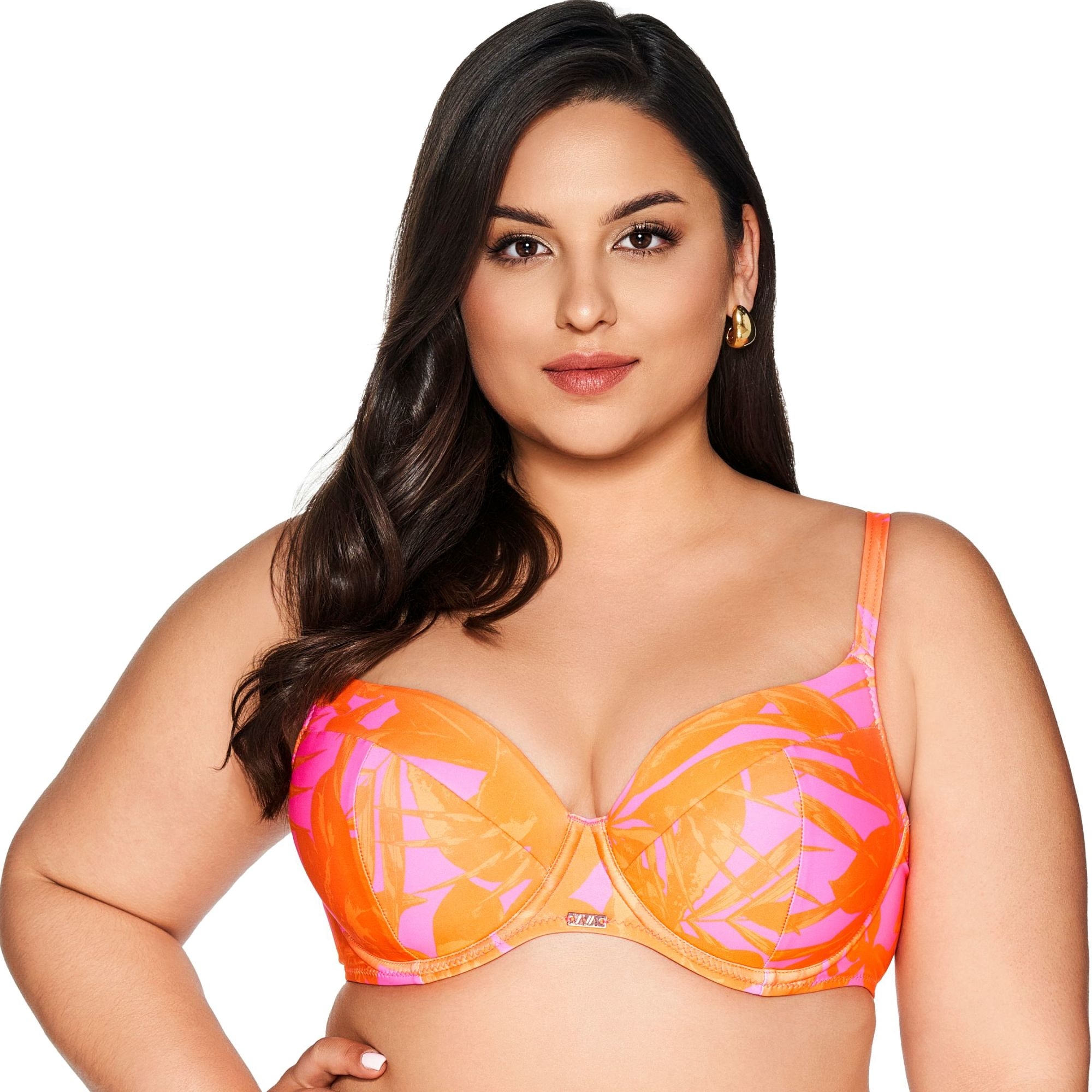 Biustonosz kąpielowy SK 214 tangerine