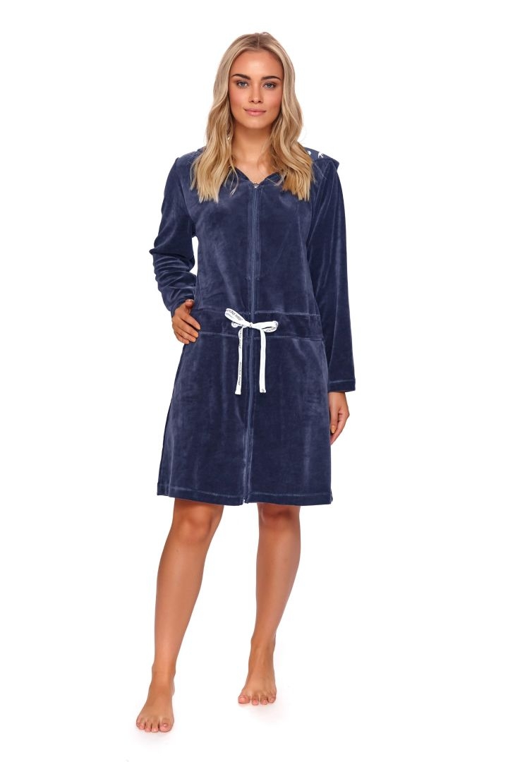 Szlafrok SWO 1008 deep blue