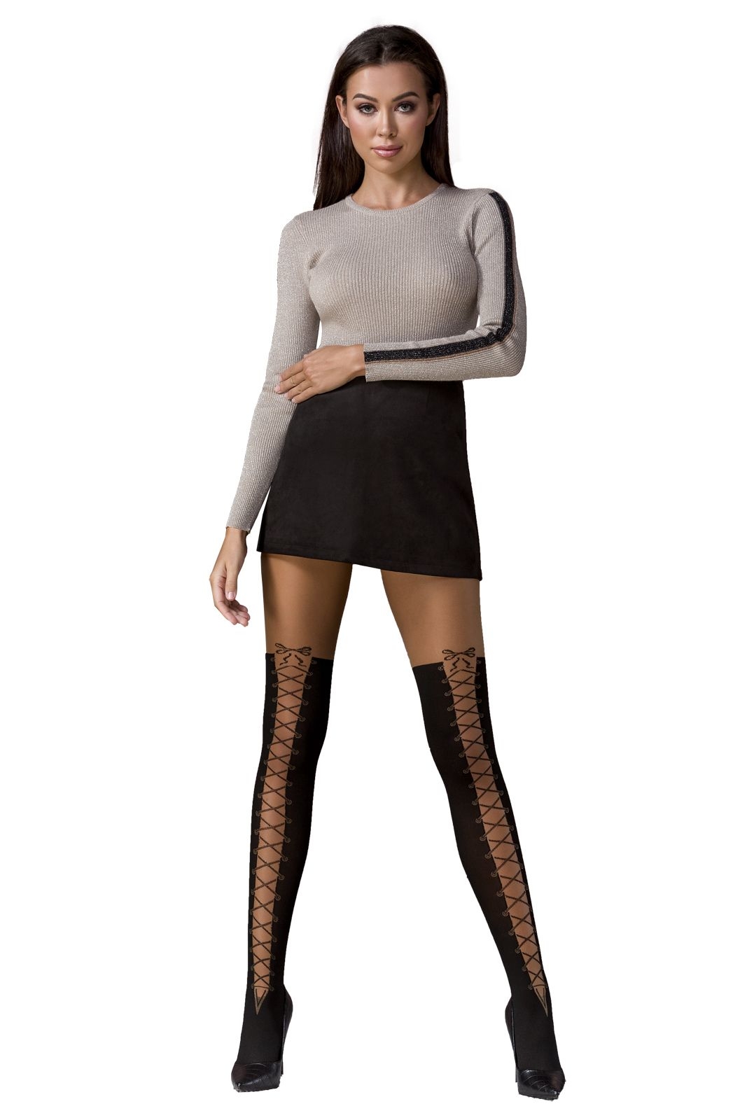 Rajstopy - TI114 black