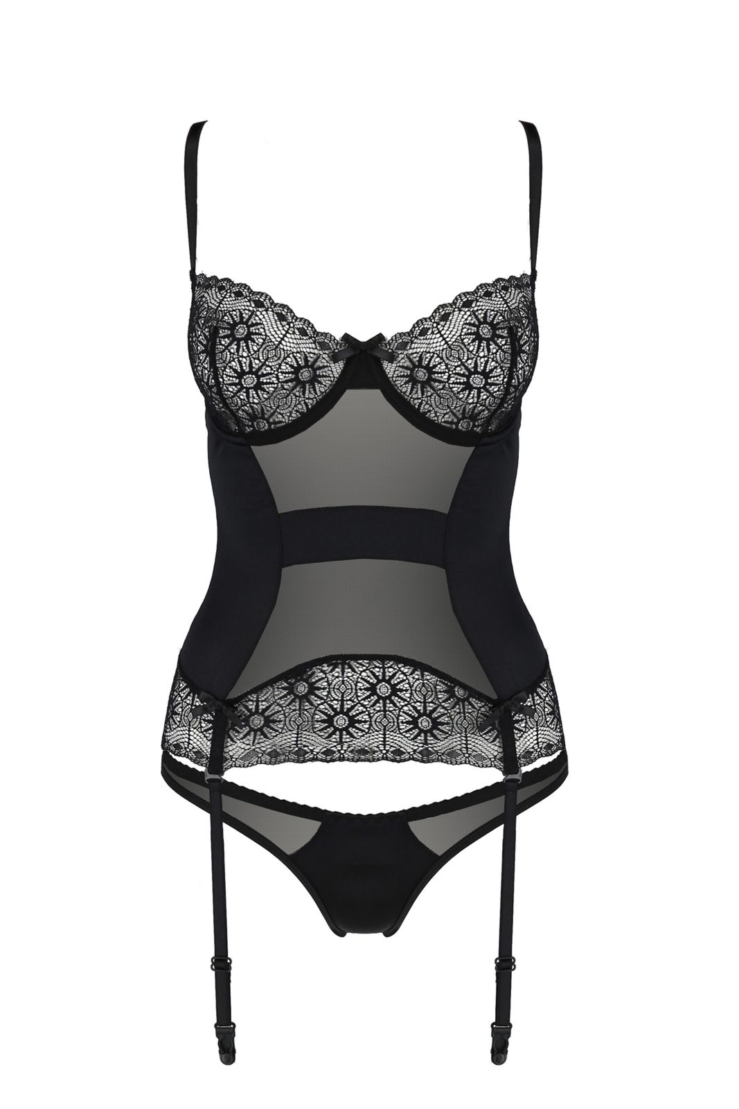 Top gorsetowy - HANAN CORSET black