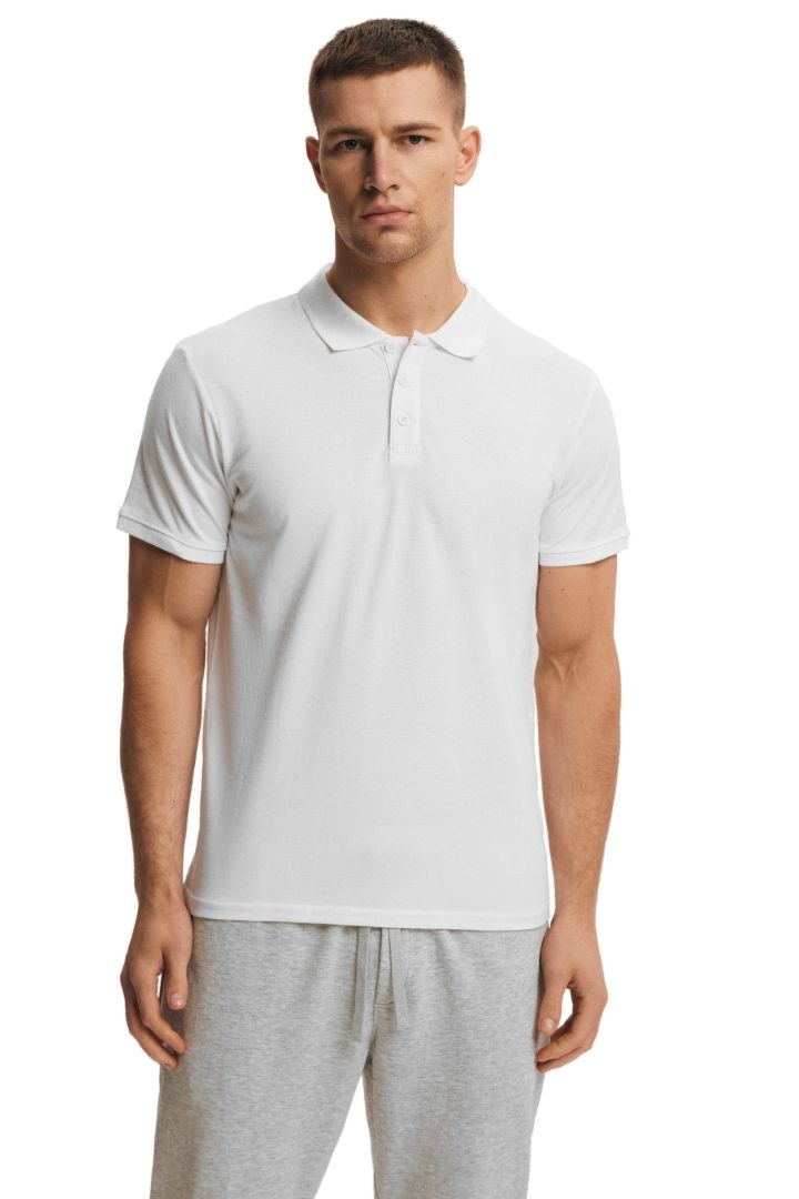 Koszulka polo Mile 43025 biała