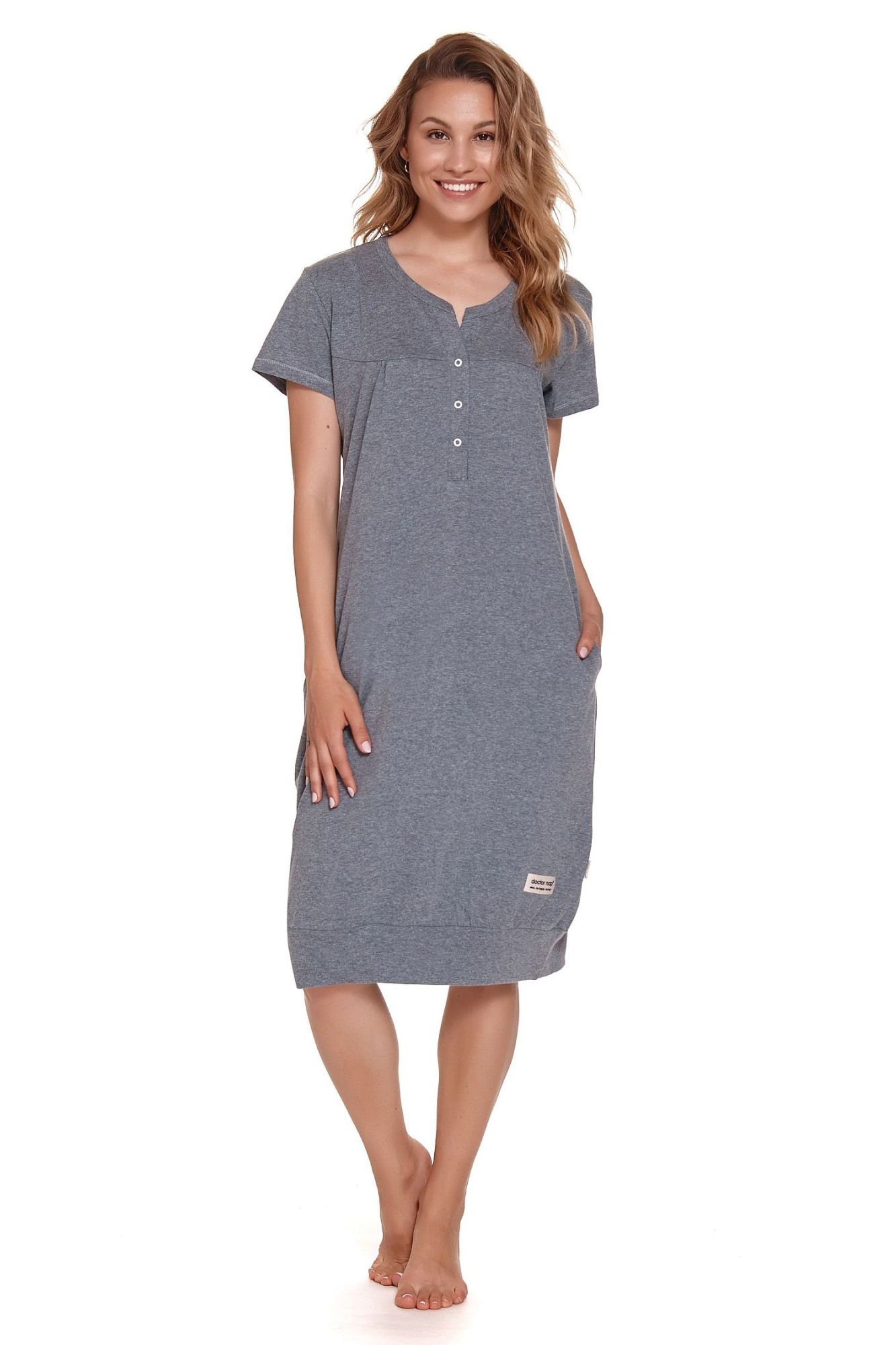 Koszula nocna TCB 4348 dark grey