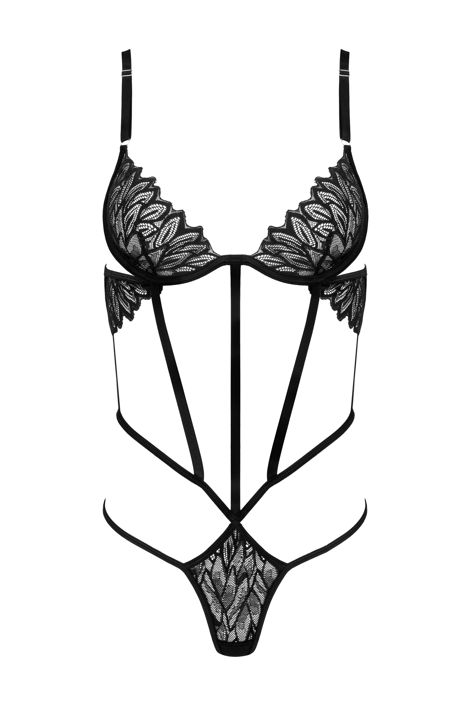 Body damskie - BD102 body black