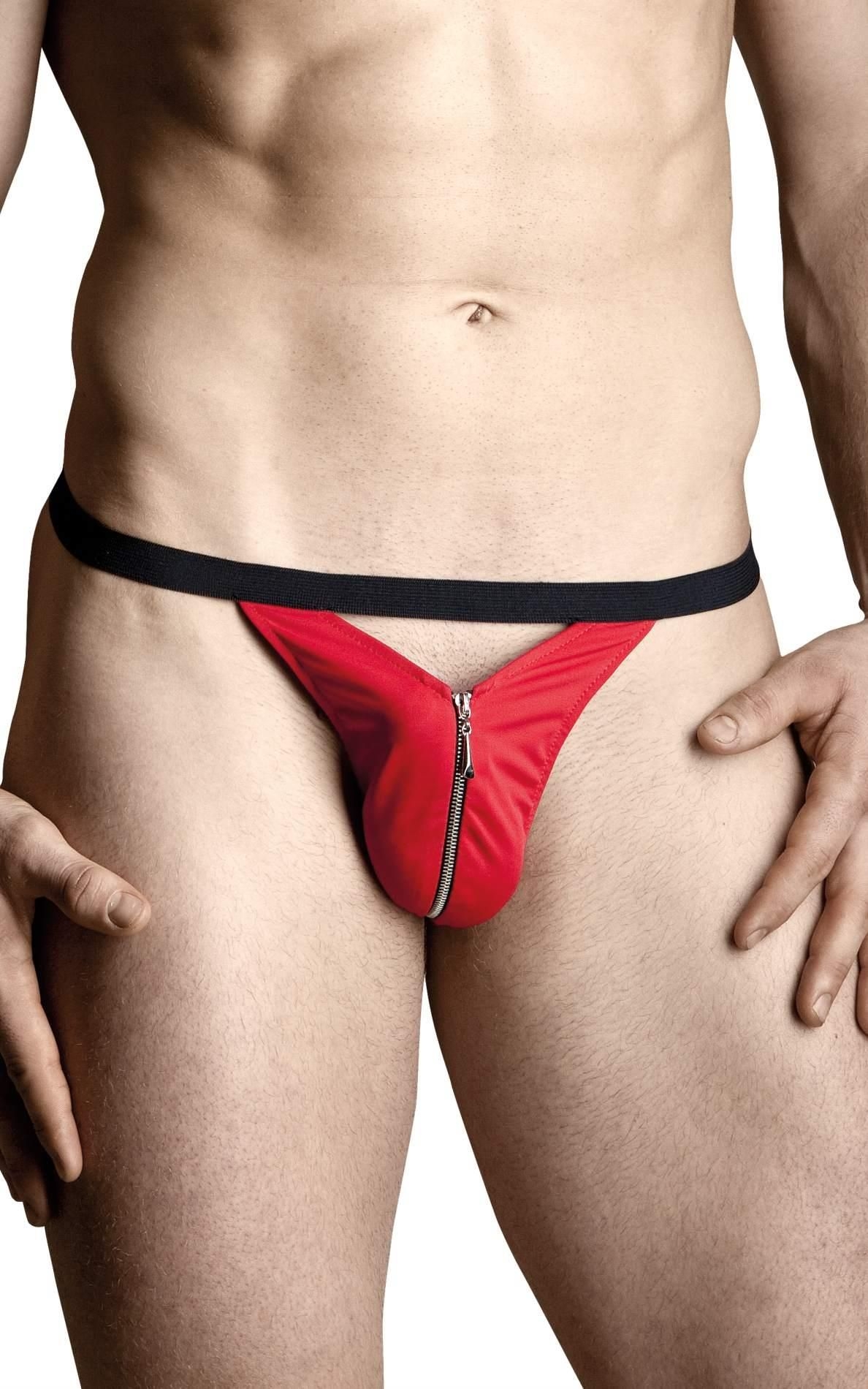 Mens thongs 4497 - red S/L