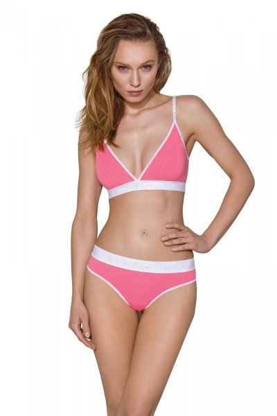 PS007 PANTIES pink stringi baweniane