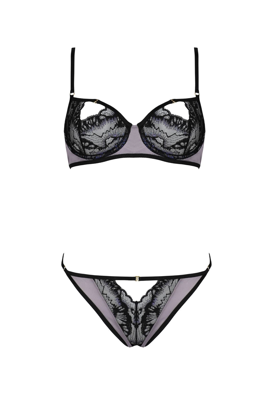 Komplet bielizny - MEGUMI SET violet