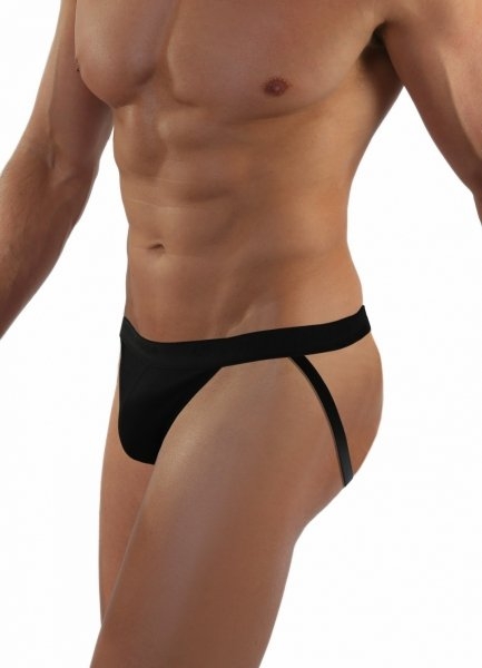 Sesto Senso STM03 Jockstrap czarne Slipy mskie