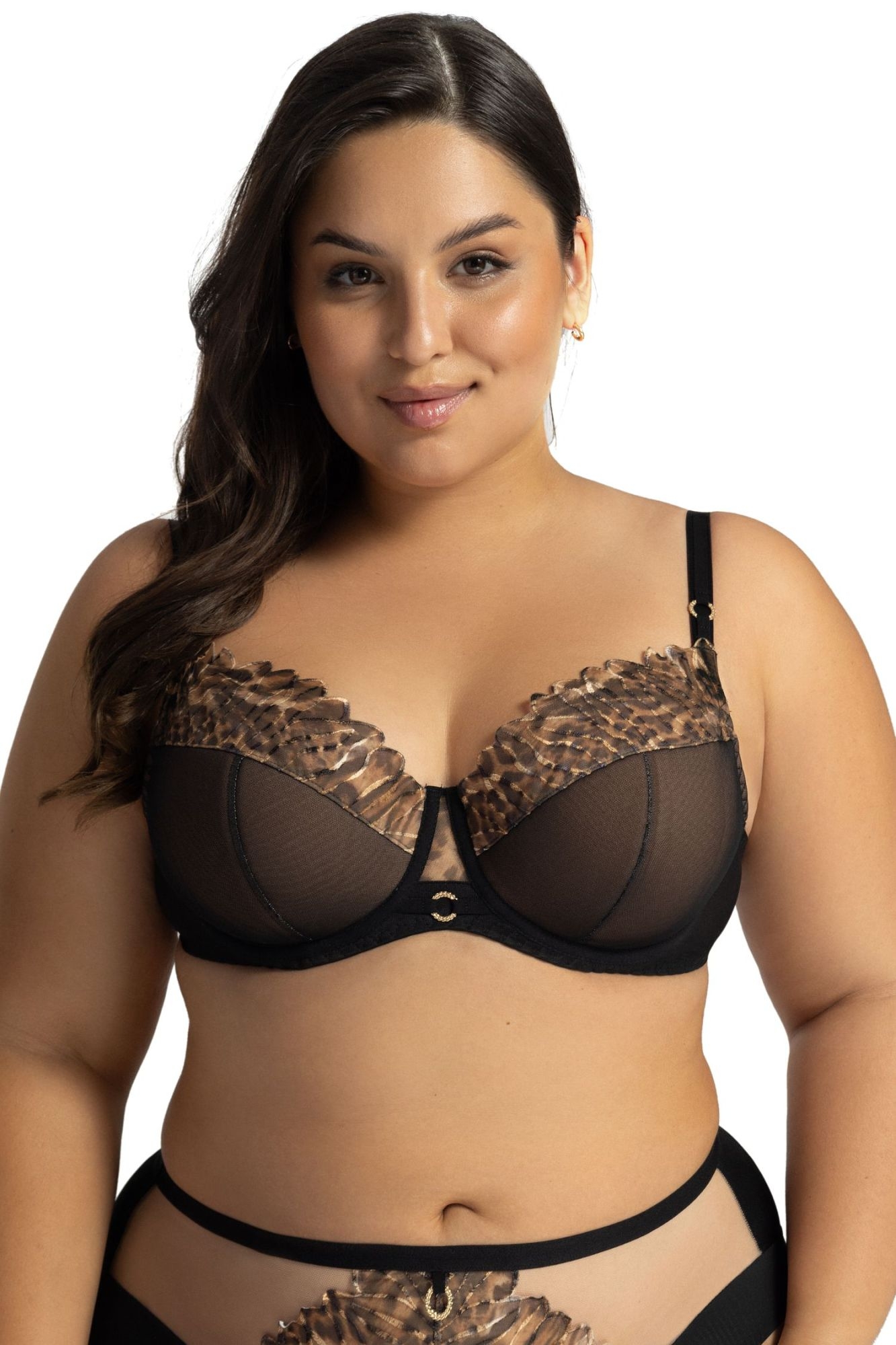 Biustonosz Liana 2143 classy black plus