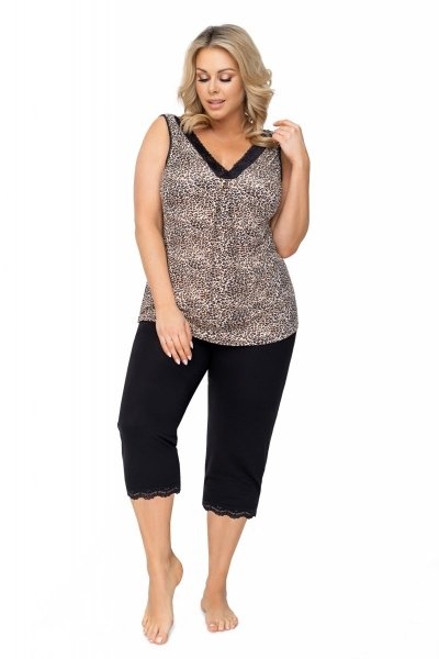 Donna Omena Piama damska Plus Size