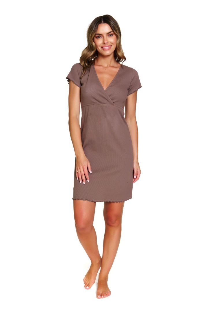 Koszula nocna TCB 7303 mocha mousse