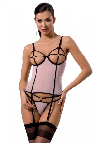 HERA CORSET Gorset jasny r